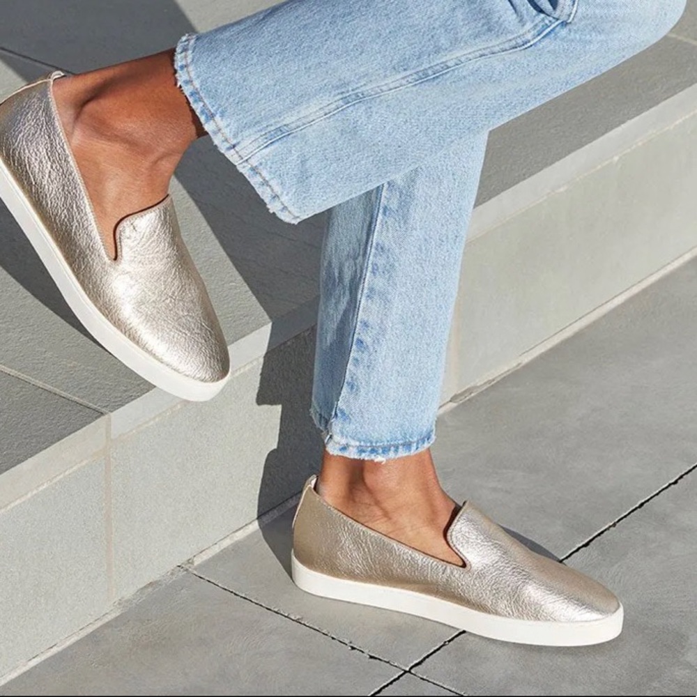 Birdies The Swift in Gold - Women's Comfortable sz8